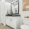 bathroom with modern finishes